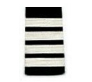 Past Commodore Stripes Only Epauulets